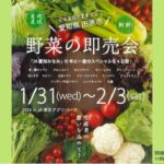 JA愛知みなみ　野菜の即売会